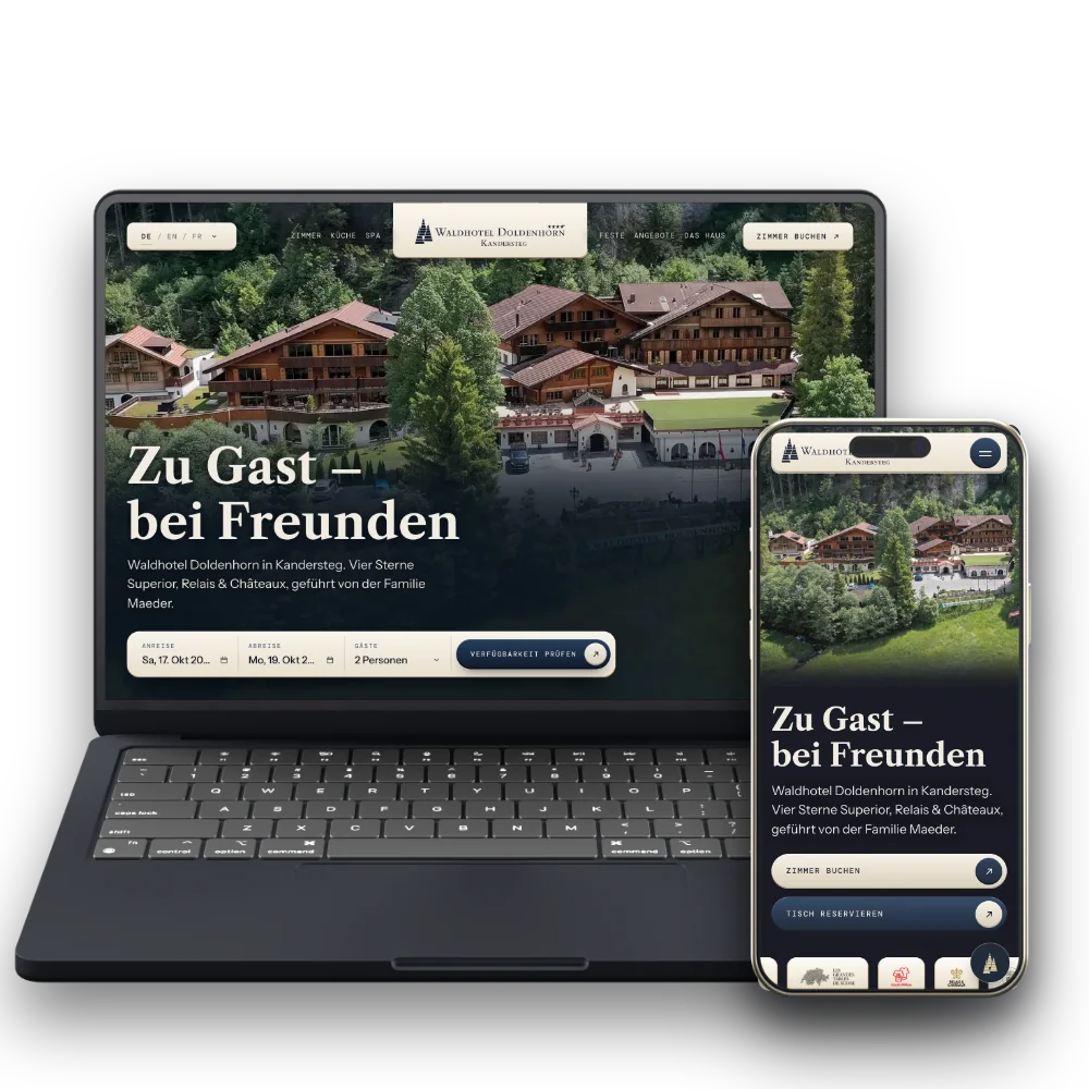 Website: Waldhotel Doldenhorn
