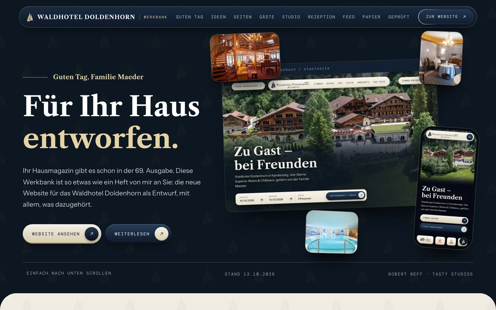 Alles auf einen Blick: Waldhotel Doldenhorn