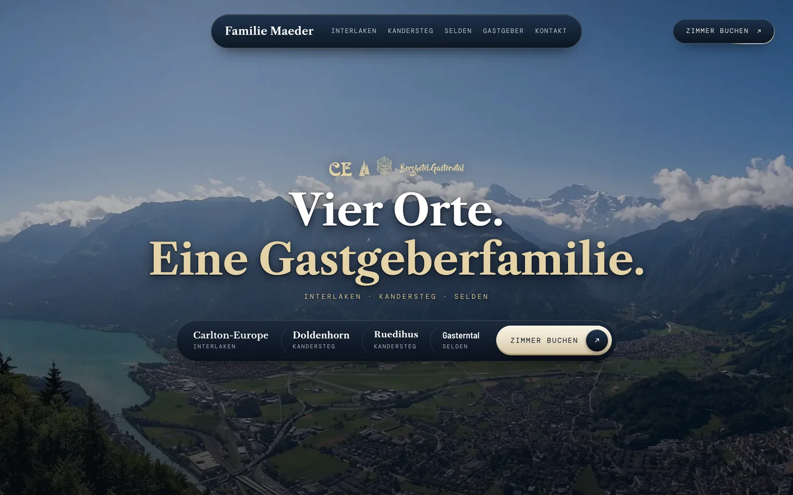 Die gemeinsame Startseite am Rechner